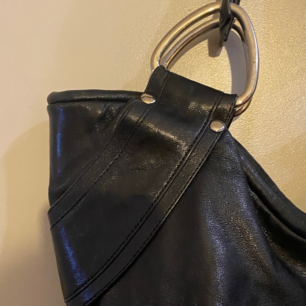 Kioba leather tote bag large size - Picture 5 of 13